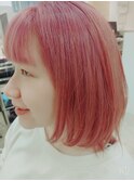シアーピンクボブ