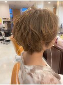 ショートヘアもパーマでイメチェン☆☆