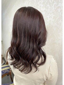 ビューティーサロン コマ(koma) ツヤ感◎秋冬オススメカシス系ピンクカラー