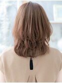 ■外国人風ショコラピンクくびれヘア120-3★越谷20代30代40代