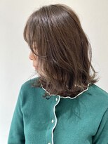 フォーク FOLK&nbsp;【FOLK】透明感アッシュ＆似合わせカット☆ふんわりミディアム♪