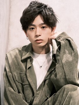 エムスラッシュ 新百合ヶ丘(M.SLASH) 新百合ヶ丘/メンズパーマ/マッシュショート/センターパート