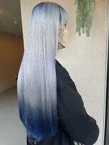 エイル(aell)&nbsp;ホワイトブリーチデザインカラー