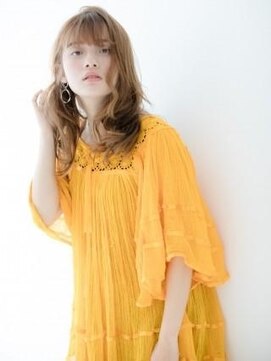 オレロ 国立(olelo) 大人ガーリー/似合わせカット/リバースセンターパート/国立