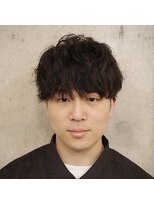 クランク(CRANK)&nbsp;ソフトツイストスパイラルのマッシュスタイル