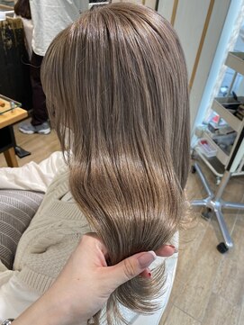 ヒビヲ(HIBIO) 脱白髪染めハイライト白髪ぼかしリタッチハイトーンダブルカラー