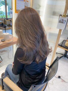 ウトウトヘア(UTUT HAIRE) highlights × grey beige