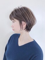 アナザヘアー なんば 高島屋前店(ANAZA hair)&nbsp;耳かけショートボブ♪a