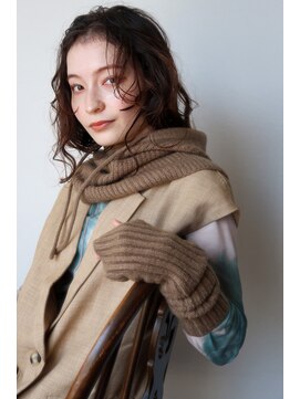 ソイ(soi) クセ毛ニュアンスウェーブ/クリクリパーマ/ナチュラルベージュ