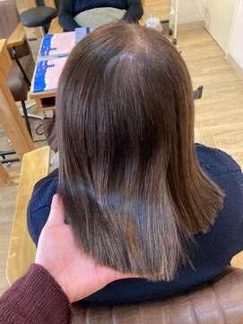 グランバイ アトリエドングリ(Grand × AtlierDonguri) 髪質改善　ビフォーアフター　その309(白髪染め)