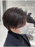 ☆お客様style☆クールハンサムショート