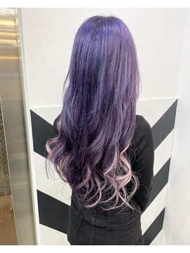 デスト 大宮(DEST) ラベンダーパープル/裾カラー/シールエクステ[大宮駅]