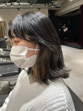 ニュートン(NEWTON) 【NEWTON×川島】ナチュラルインナーカラー