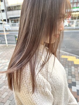 ネオリーブ アンド 渋谷店(Neolive &) 【韓国／大人ガーリー】透明感ベージュ