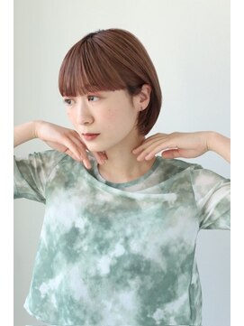 ヘアーアンドメイク エクリ 不動前店(Hair&Make equri) 【不動前美容室】丸みショートボブ