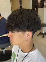 アビールブレ 新潟万代(ABEY LEVRAI)&nbsp;新潟メンズパーマ　波巻きスパイラル　波巻きパーマ　刈り上げ