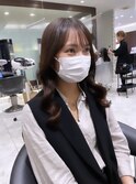#コテ巻き風パーマ #パーマロング#韓国風パーマ#デジタルパーマ
