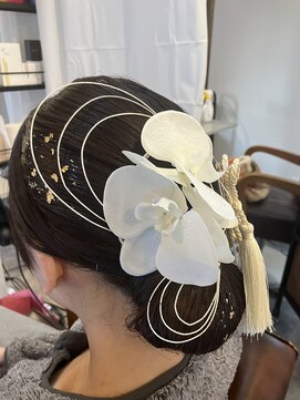 オーブ フォー ヘアー(AUBE for hair) シニヨン