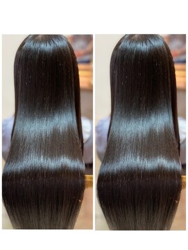 エレム 心斎橋(elem.) 最高級髪質改善[縮毛矯正]＋カット＋カラー