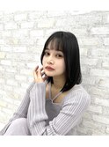 ミディアム ストレート