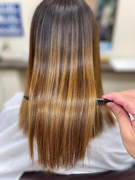 アローズ 玉名店(arose) ２０～40代髪質改善艶感エアストレートロングレイヤー