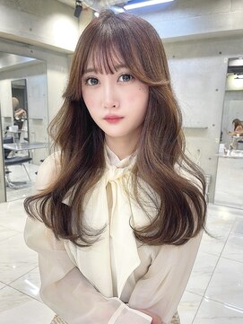 サイン 渋谷(SIGN) ザクザクレイヤーカット巻き方簡単ロング韓国アイドル表参道渋谷