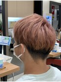 【醍醐美容室】20代30代/垢抜けトリプルカラー サーモンピンク
