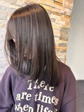 アンス(ans) ロングサイドレイヤースタイル