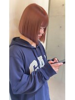 ルミエール(Lumiere)&nbsp;レッドピンクカラー「ボブスタイル」