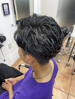 インパークス 町屋店(hair stage INPARKS)&nbsp;サイドバック＋パーマ