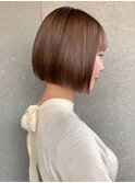 ◇ボブ 縮毛矯正 顔周りカット 表参道 髪質改善