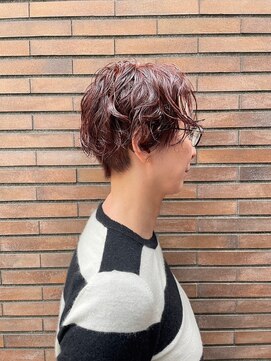 ヴァージ(Verge) レイヤーカット/ウェーブパーマ/前髪/こなれミディ[代官山駅]