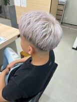 アリープパロット(ALEAP parrot)&nbsp;メンズ/ホワイトカラー/ツーブロック