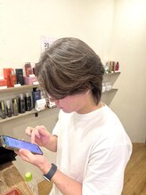 ナンバー エミライ 溝の口(N° emirai) ハイライト×センターパート