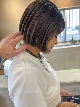 アスラン(ASLAN) 【aslan】ボブ/ミニボブ/ミルクティーカラー