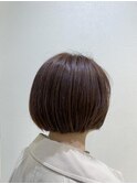可愛い丸みボブ
