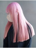 秋色ピンクグレープフルーツピンクヘアー_ba485883