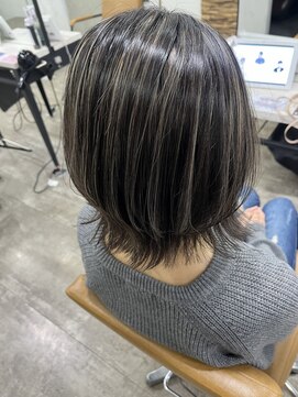 プライズ アイリス 池袋東口店(prize Iris) 白髪ぼかしハイライトケアカラー池袋