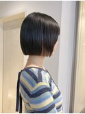 切りっぱなしボブ