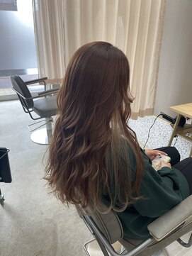 テーラヘアー 岩槻店(TELA HAIR) ミルクティーインナーカラー