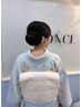 着付けヘアセット＊留袖    ￥11000 
