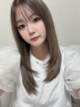 マーシュアトレ(marshu atre) ★ 抜け感レイヤー×くすみオリーブベージュ★