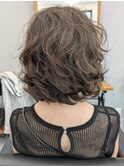 動きのあるパーマスタイル