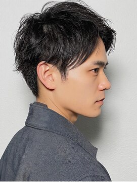 メンズ プレヴィア 上尾(MEN’S PREVIA) 上尾駅/フェザーパーマ/波巻きツイストスパイラル