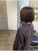 艶ボブ×縮毛矯正