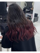 アライブ ハラジュク(ALIVE harajuku)&nbsp;グラデーションカラーバレイヤージュインナーカラー　ryota