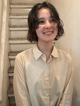 癖毛ボブパーマ