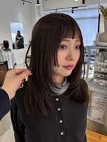 ビューバイネオリーブ 用賀店(Beau'r by neolive) くびれヘア縮毛矯正アプリコットオレンジ夏ハイライト《用賀》