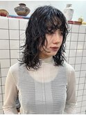 レイヤーミディアム デザインパーマ