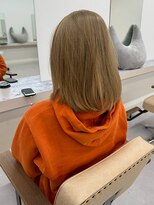 エトレ(etore)&nbsp;透明感オリーブベージュ/明るめ/ミディアムボブ